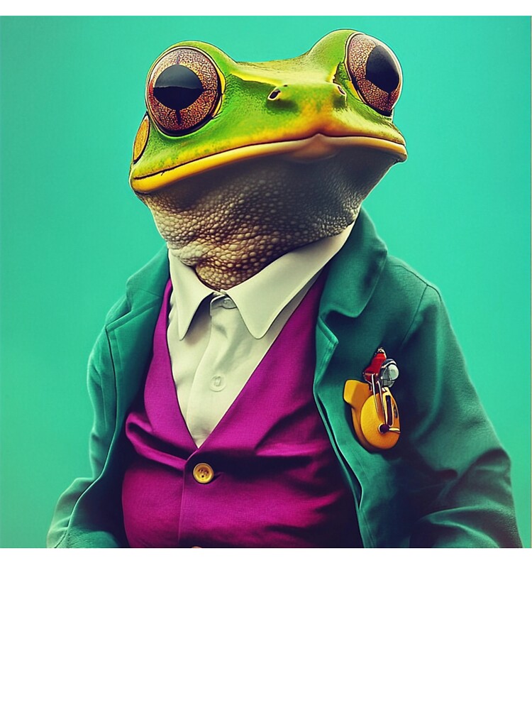 Funny frog by PixcelStudioB