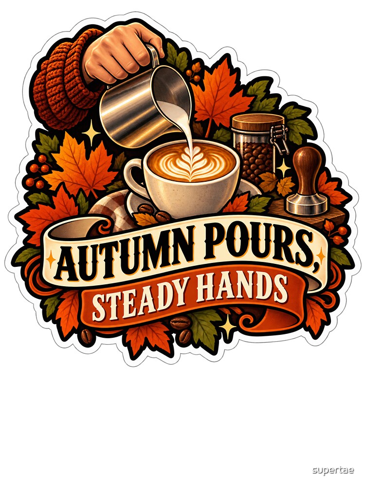 Autumn Pours, Steady Hands Barista by supertae