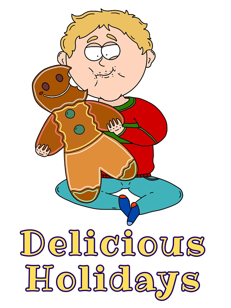 Boy and Christmas cookies. Delicious Holidays by Eloriss