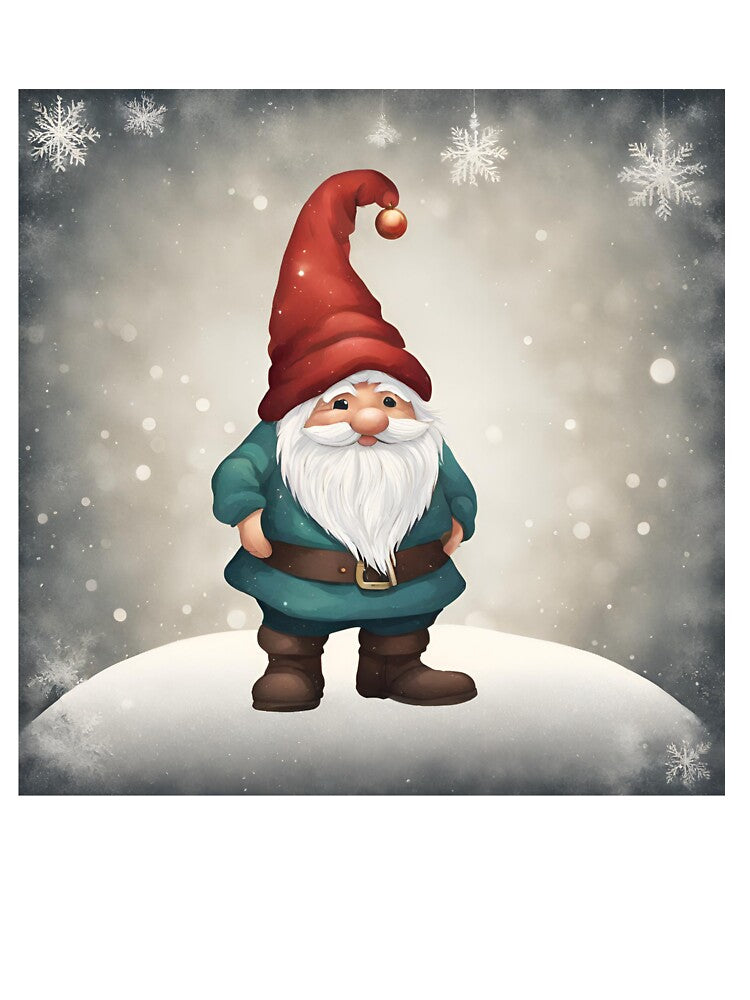 Cute Christmas Gnome by AYBOSHOP