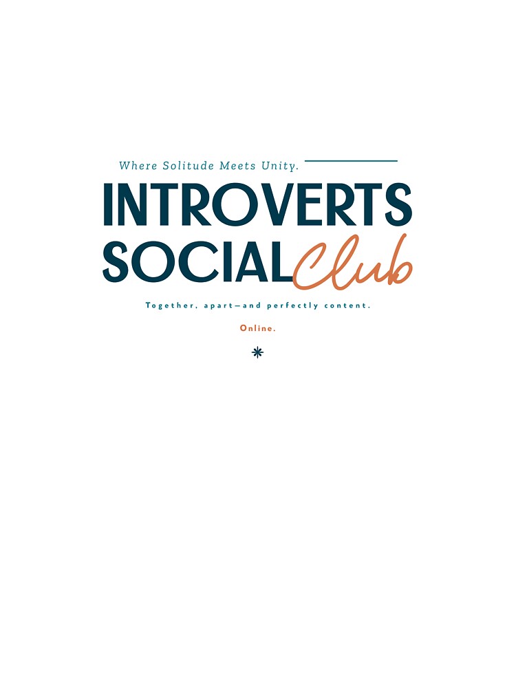 Introvert Social Club by KLDezignz