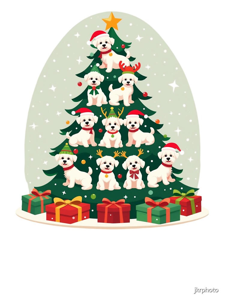 dog chritmas tree by jkrphoto