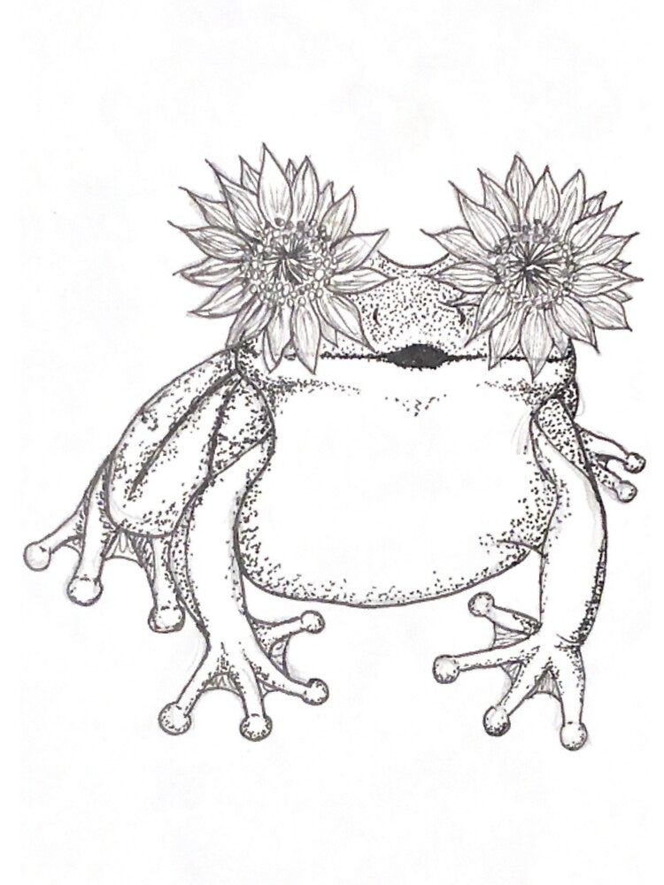 Flower frog by k-rly