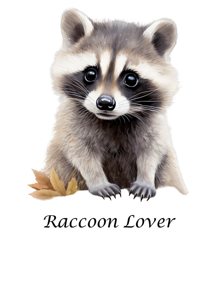 Raccoon Lover - Cute Raccoon by baby-animal-art