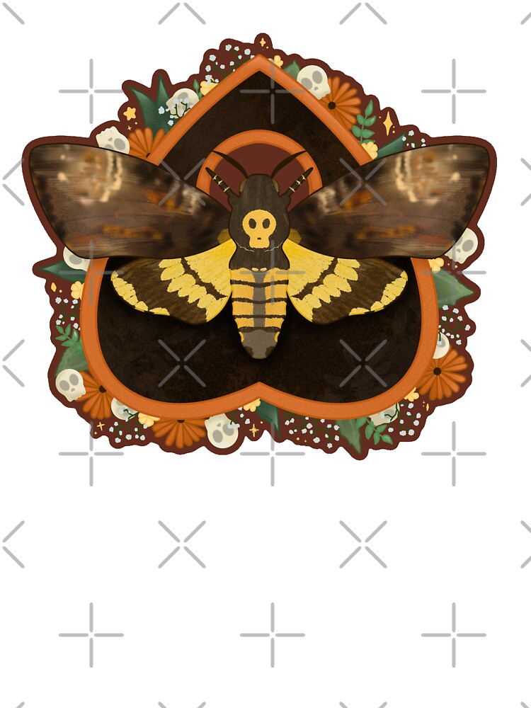 Death's Head  Hawkmoth Planchette by HannahRaeArts