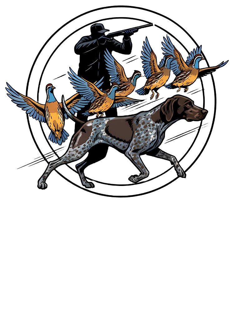 Quail Hunting - German Shorthaired Pointer by GREENZ0NE