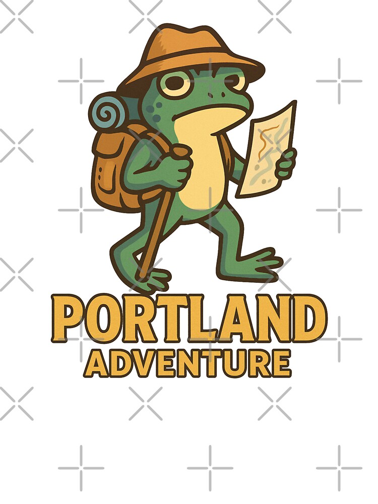 Portland Frog Adventure ? – The Traveler’s Journey by LunarBones