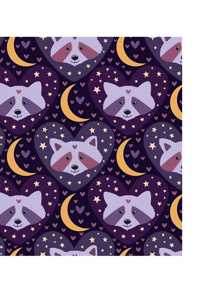 Raccoons Moon Heart by SweetThreads79