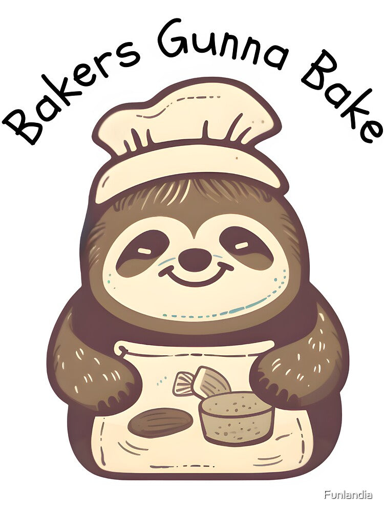 Bakers Gunna Bake | Funny Baking Pun by Funlandia
