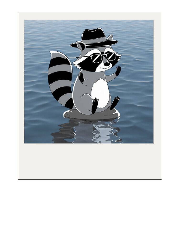 stylish raccoon by Flying Alligator