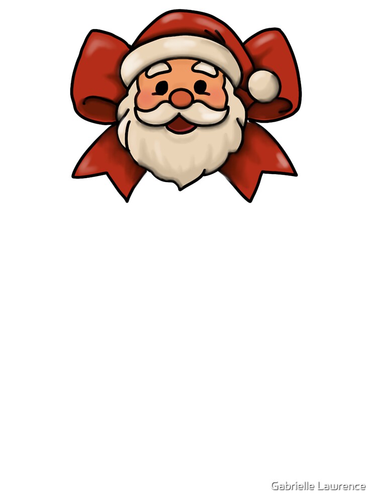 Santa Cartoon by Gabrielle Lawrence