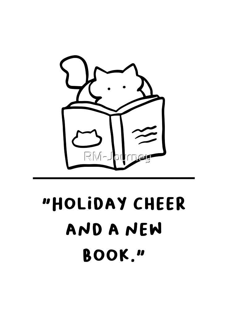 "Holiday Cheer and a New Book" by RM-Journey