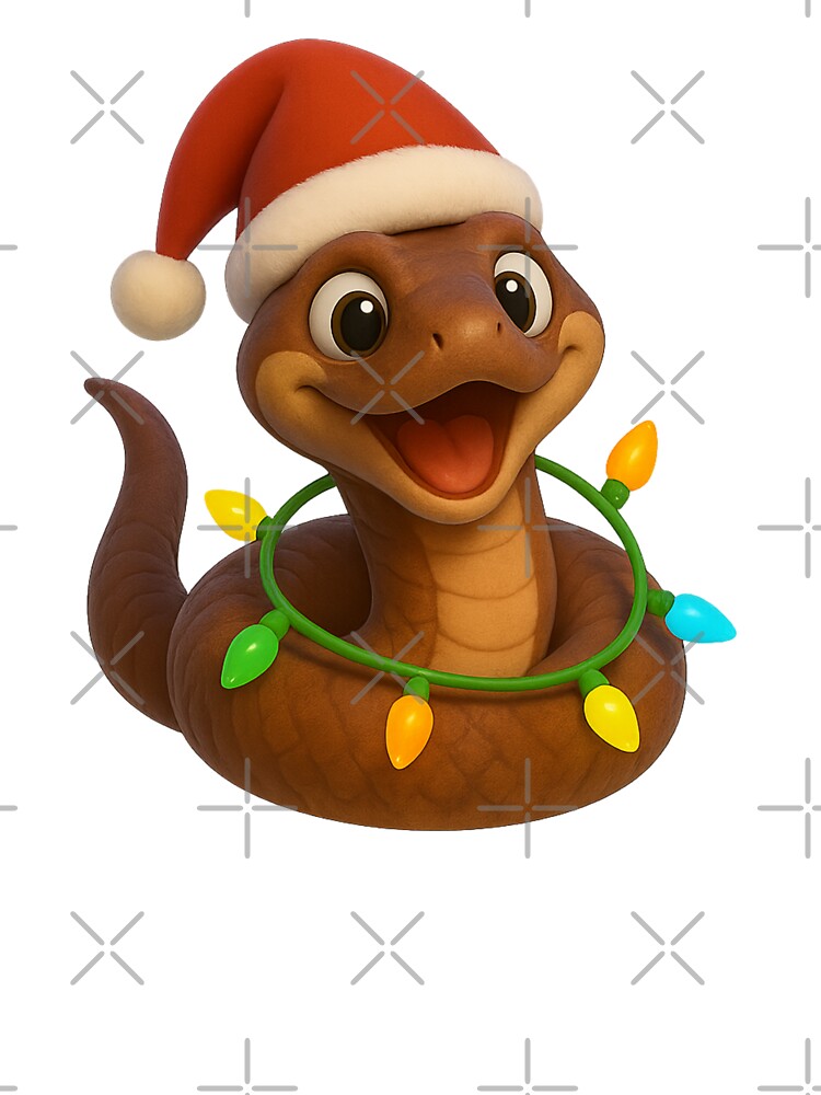 Mole Snake Christmas Lights by Sillytoe