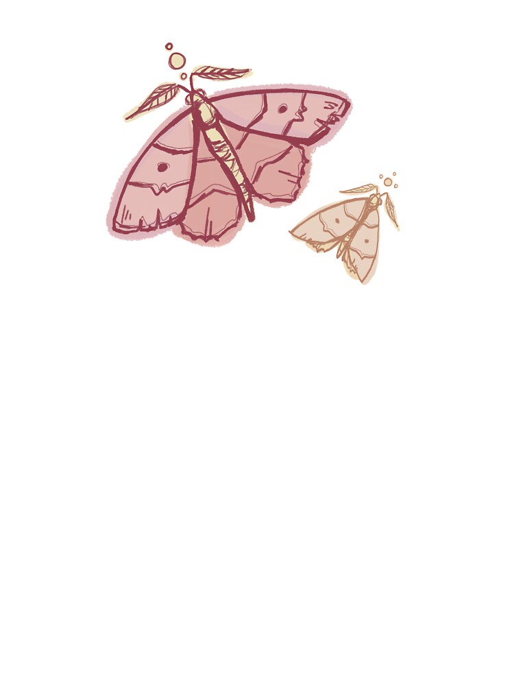 Pastel Moths by tetra005