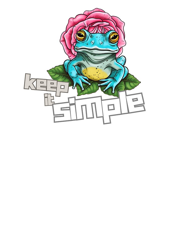Frog Themed keep it Simple by Ssuwicha