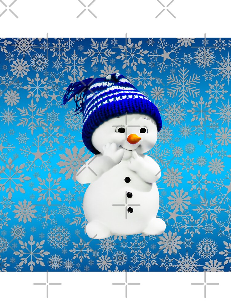 Cute Winter Snowman by BhavyaBathla