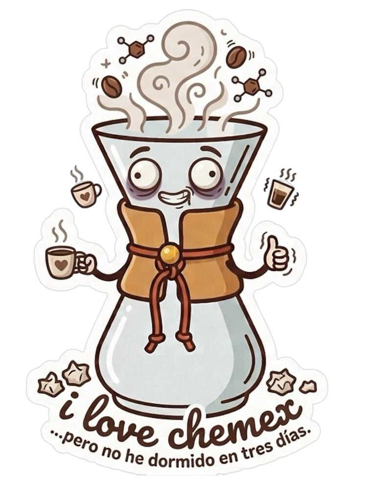 Chemex coffee maker, brewed coffee by dehosteleria