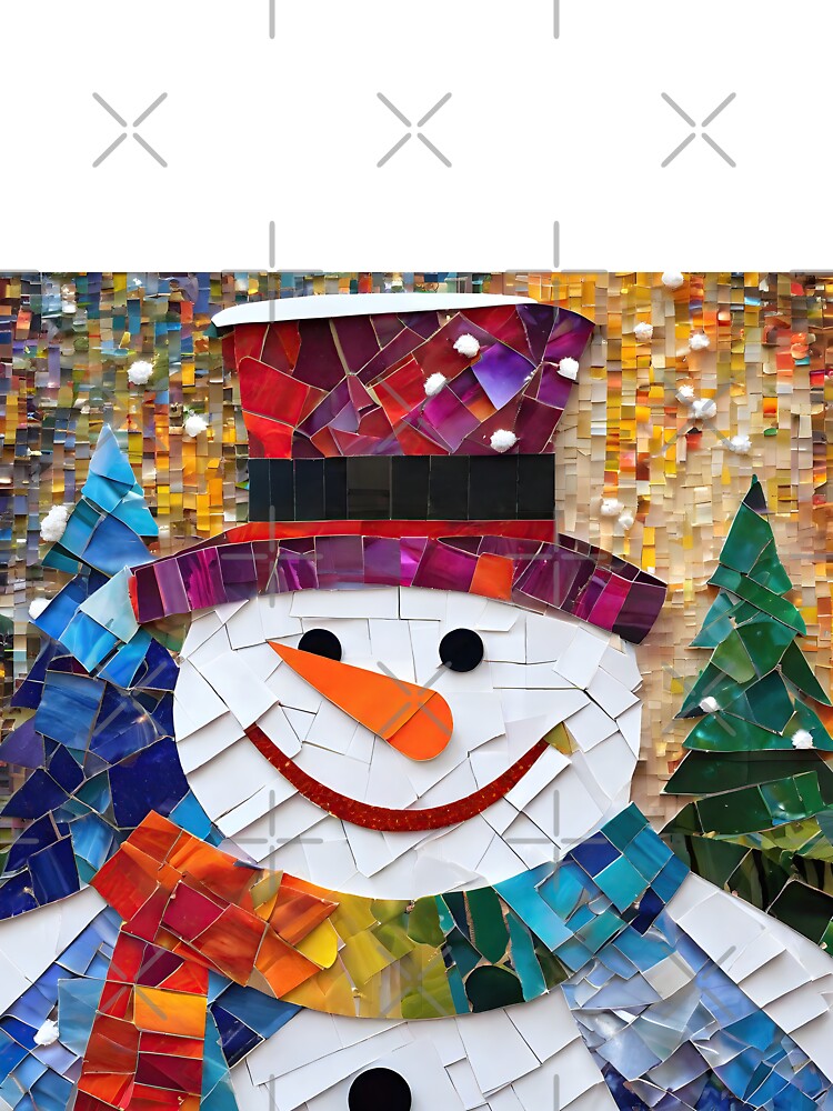 Snowman 06 - Original Snowman Charm by Artekinium