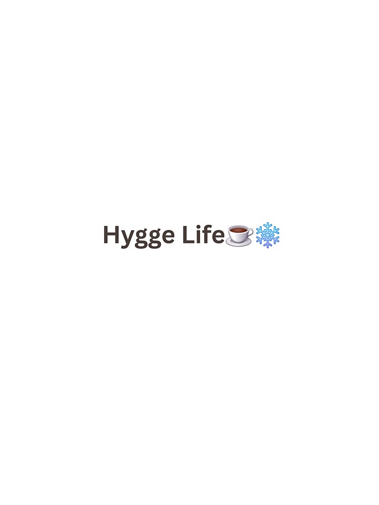 Hygge Life Winter T-shirt by CozyNorway