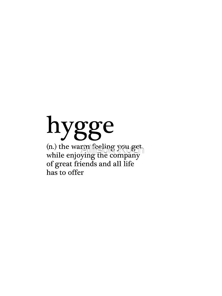 Hygge by Allison Kuch
