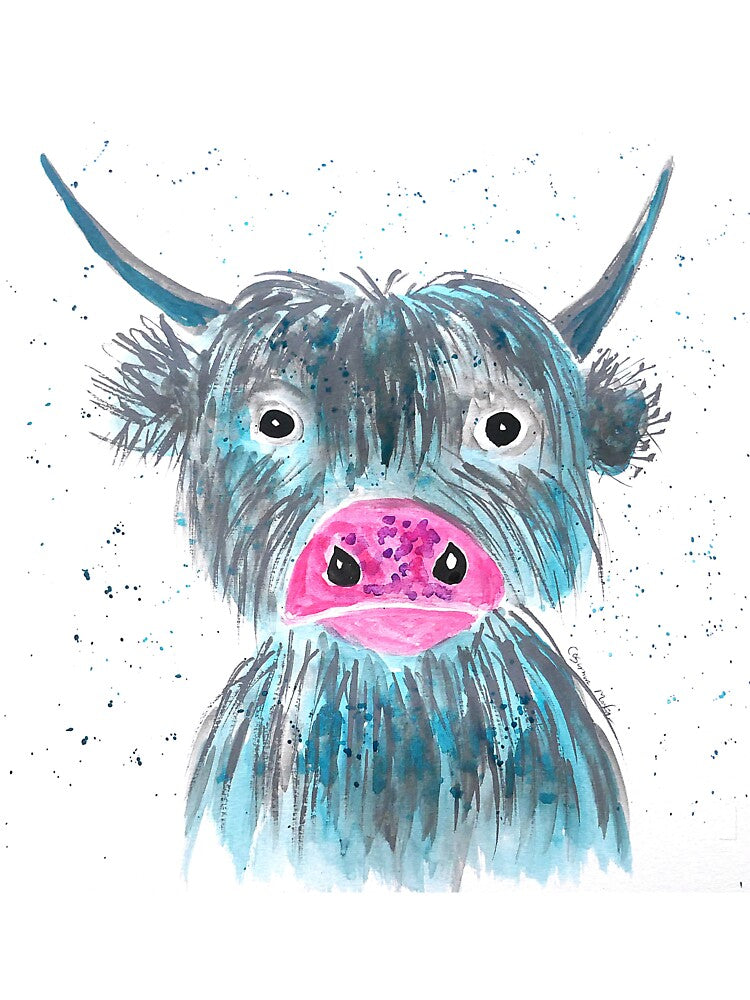 How Now Blue Cow! by Casimirasart