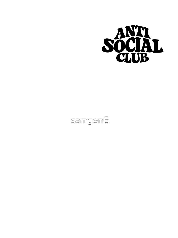 Anti Social Club by samgen6