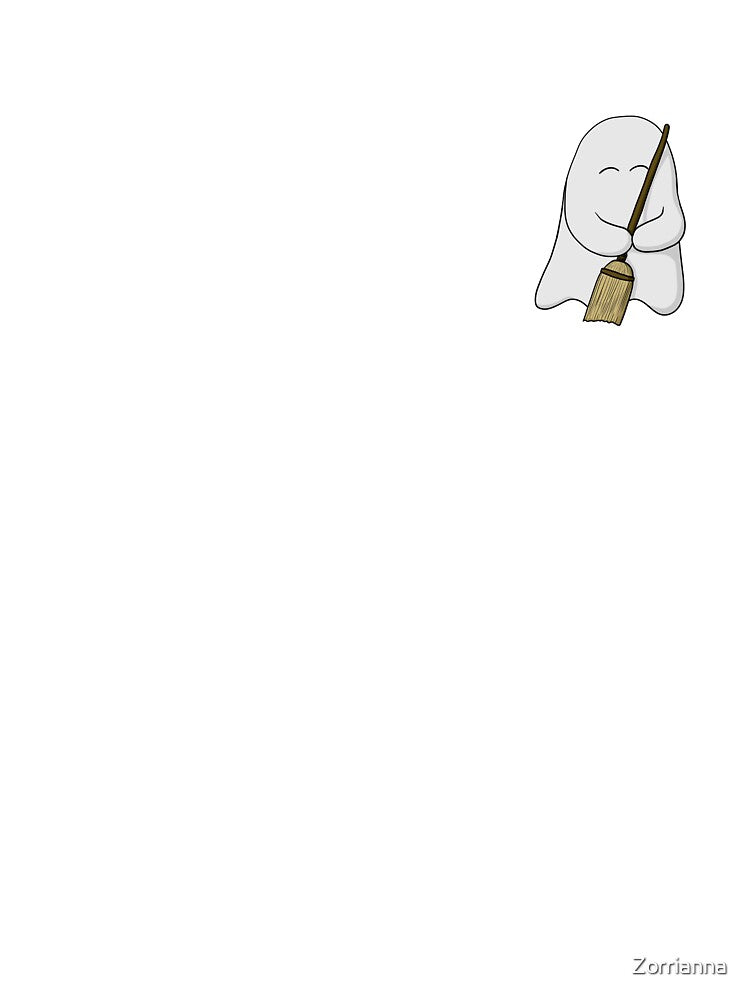 Ghost with a Broom by Zorrianna