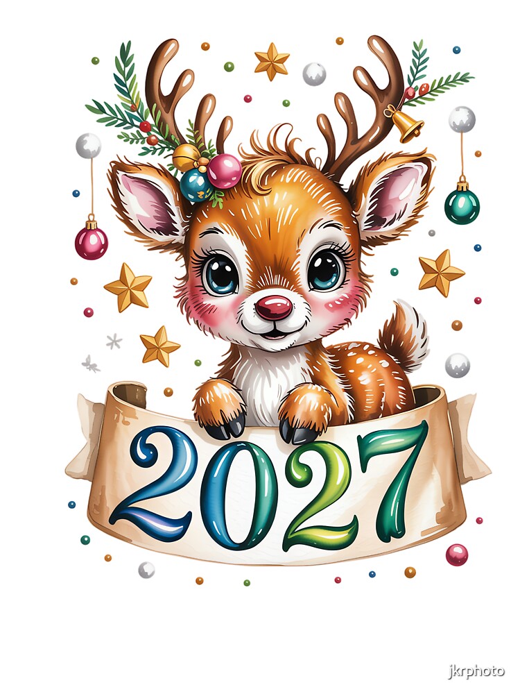 Reindeer New Year 2027 by jkrphoto
