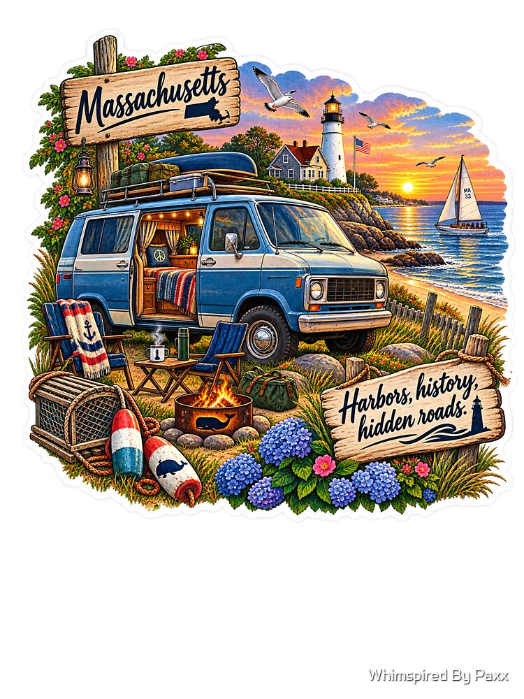 Massachusetts Van Life by Whimspired By Paxx