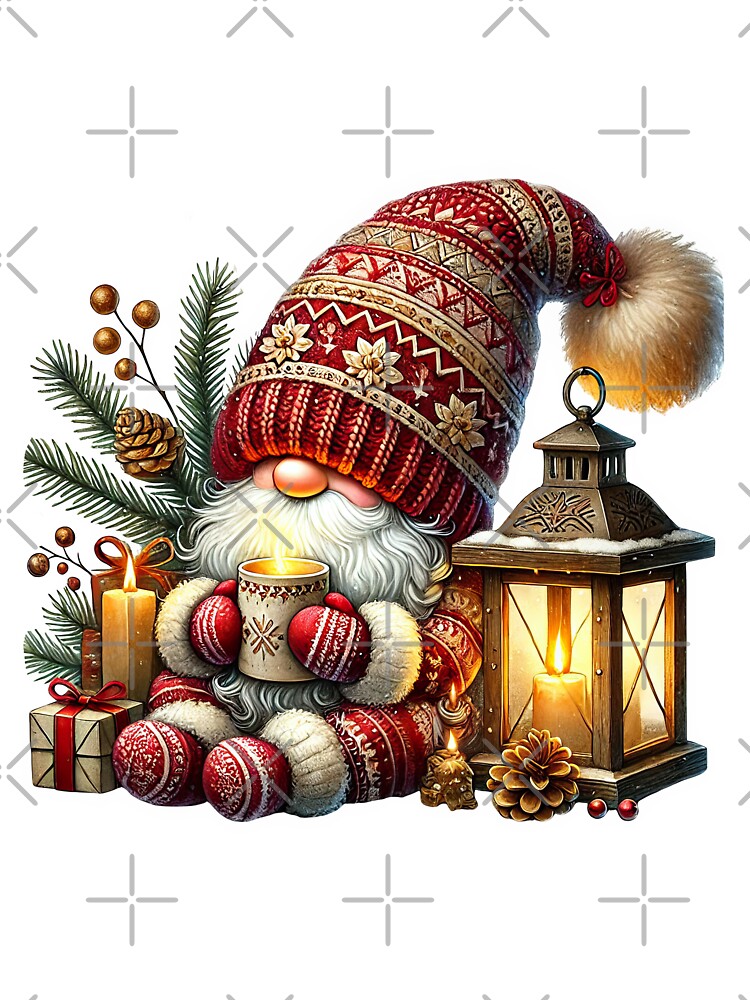 Christmas gnome cozy Christmas cozy gnome 14 by PapayaGen