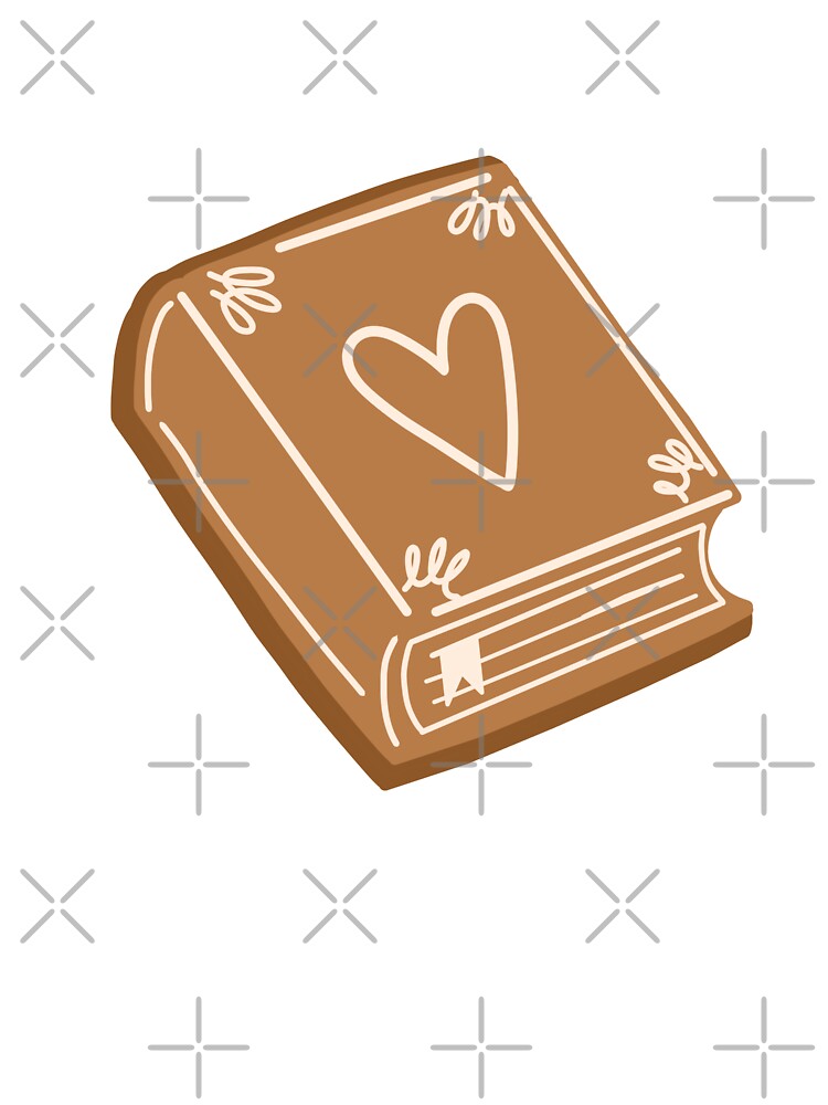 Christmas book cookie by Neadoodles