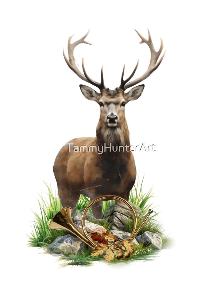Deer hunting logo by TammyHunterArt
