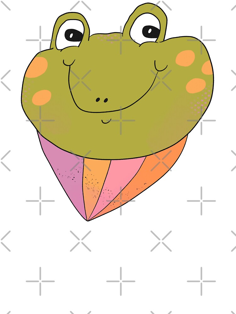 Silly Frog Burst (Orange) by yellowflowerhut