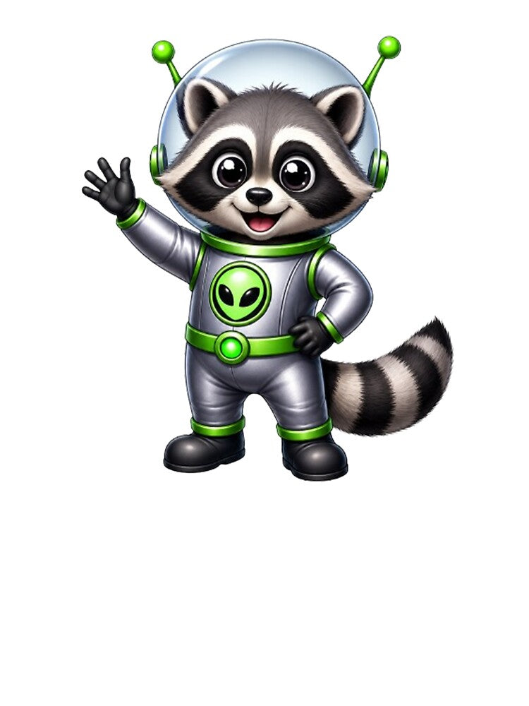 alien raccoon by Gokuxtreme