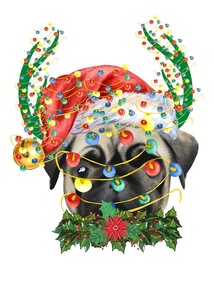 christmas dog lights by jeananastore