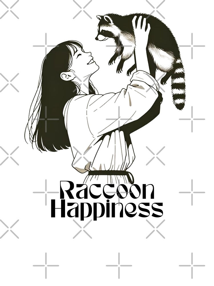 Raccoon, Wrapping You in Happiness by Palati-Watt