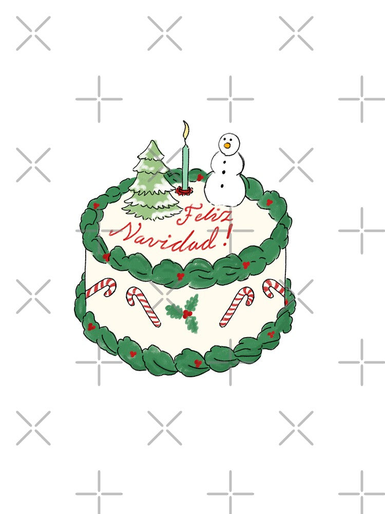 felin Navidad Cake by Mauveink