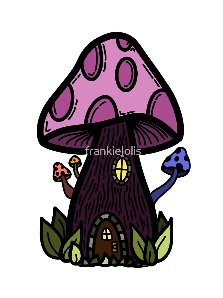 Cute Mushroom House by frankielolis