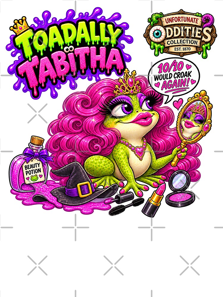 Unfortunate Oddities - Toadally Tabitha by WheelieGdArt