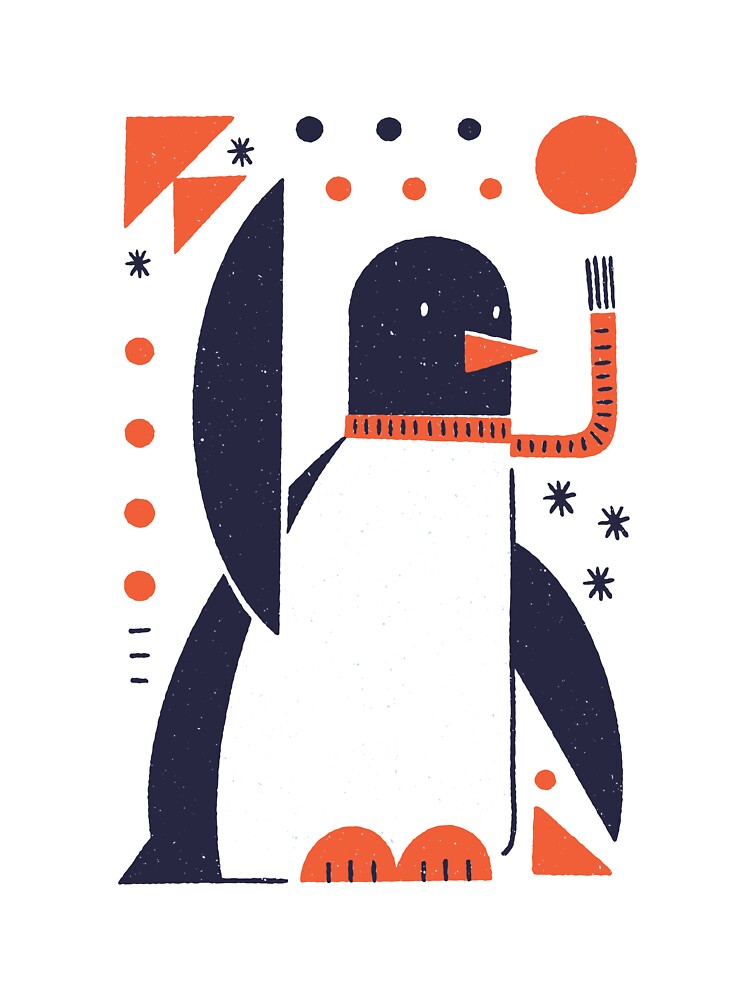 Geometric Penguin Design by FFelder