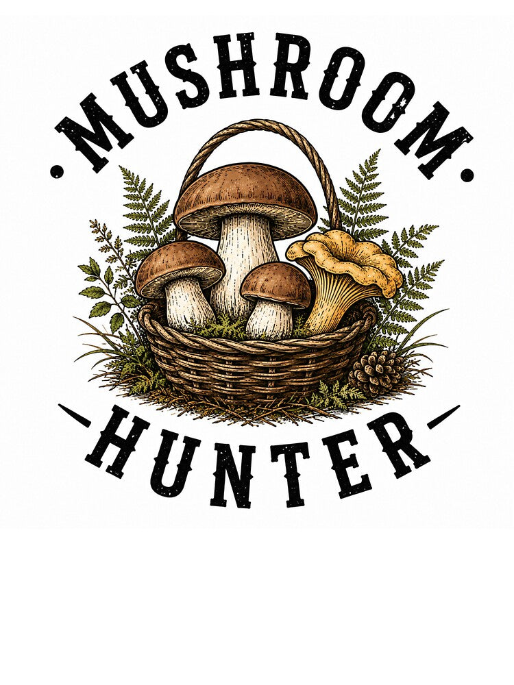Mushroom Hunter - Vintage Logo by Giewont