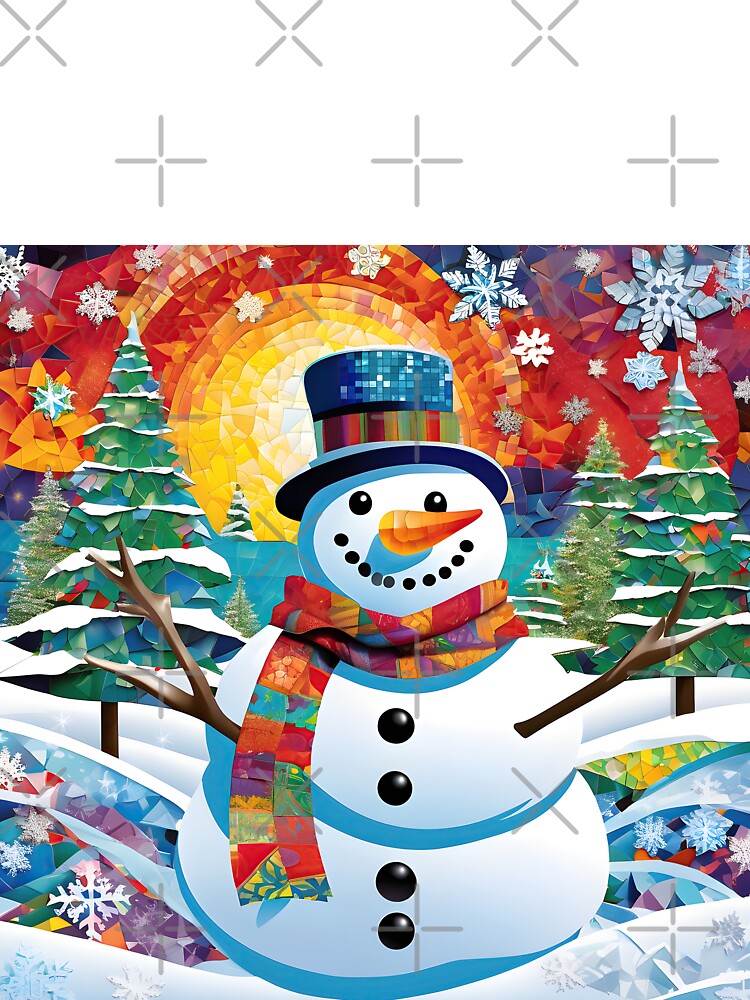 Snowman 10 - Snowman's Colourful World by Artekinium