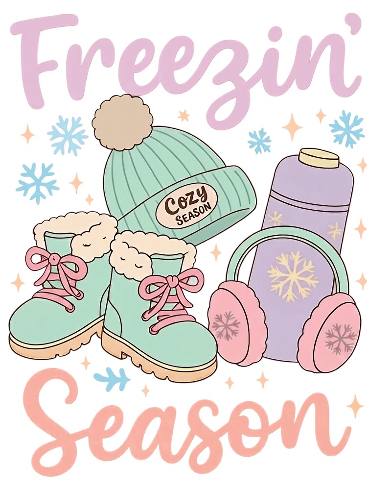 Freezin' Season Shirt, Cozy Season Shirt, Boots & Tumbler Shirt, Cozy Cold Weather Shirt, winter Shirt by Mryoussefwac