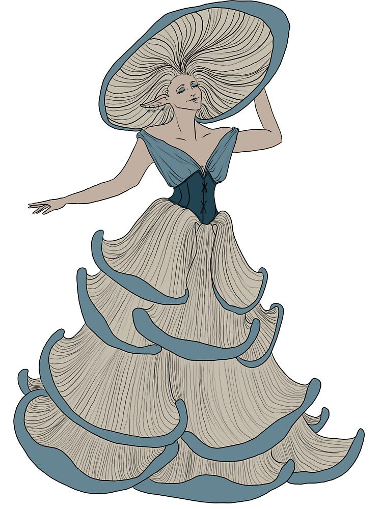 Dancing at the Fairy Ball, Blue by ellejoyart