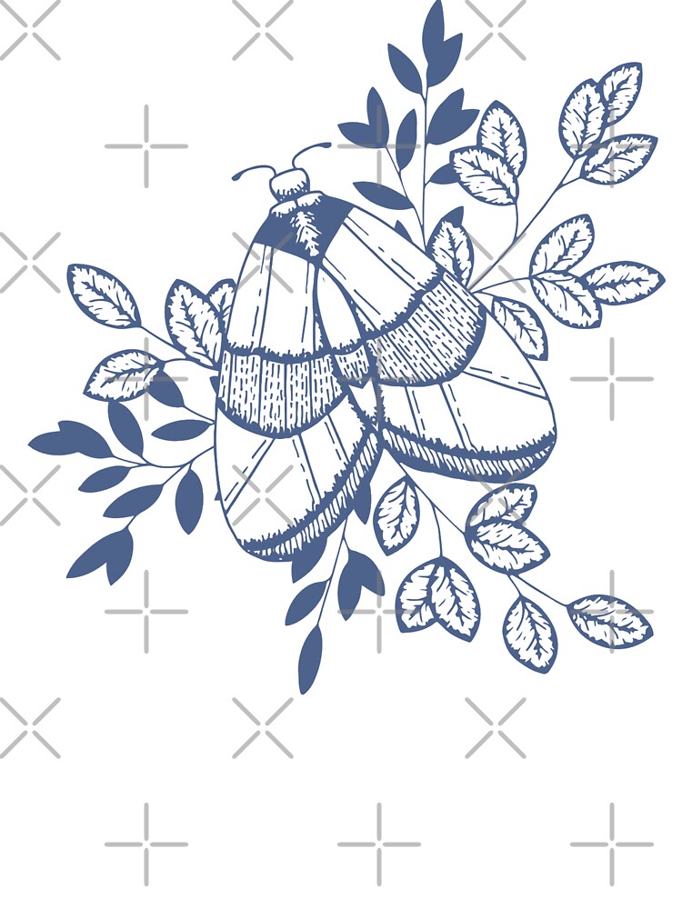 Blue Moth by Veriepear