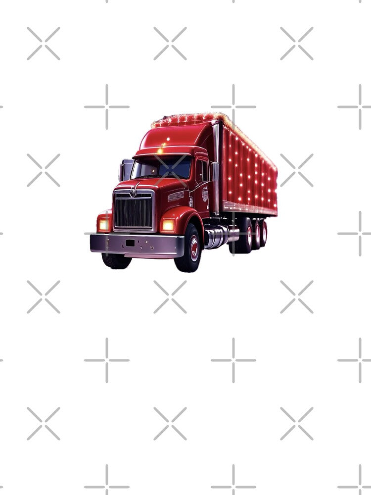 Red Christmas Truck by shlr21