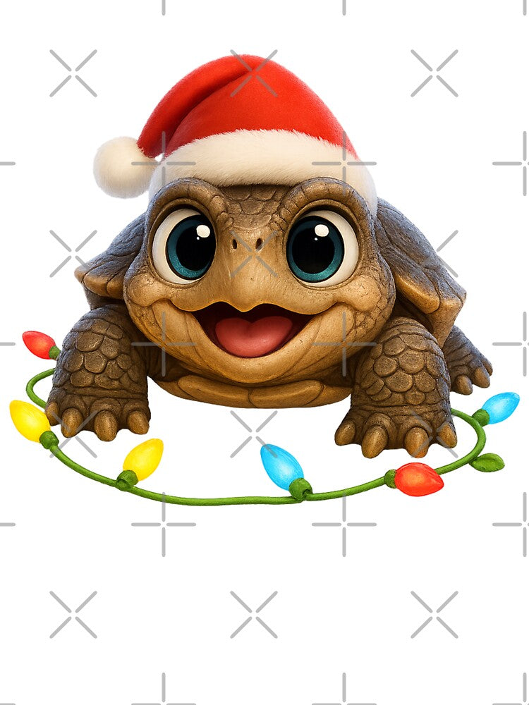 Snapping Turtle Christmas Lights by Sillytoe