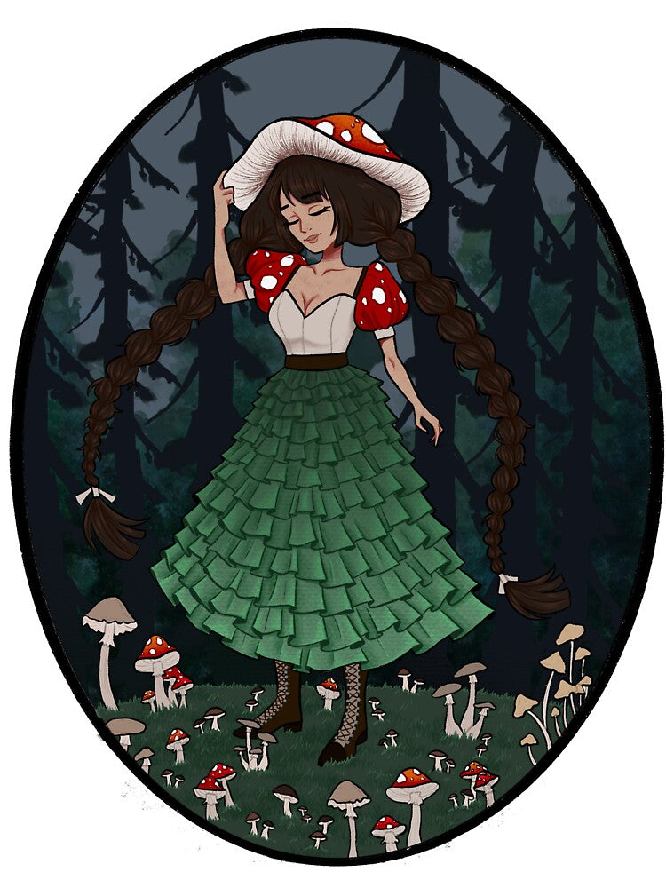 Mushroom Forest by GhostingMoth