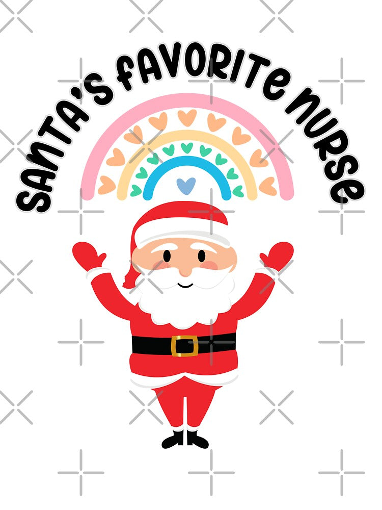 Santa’s Favorite Nurse ,Christmas Nurse by BotunPeony