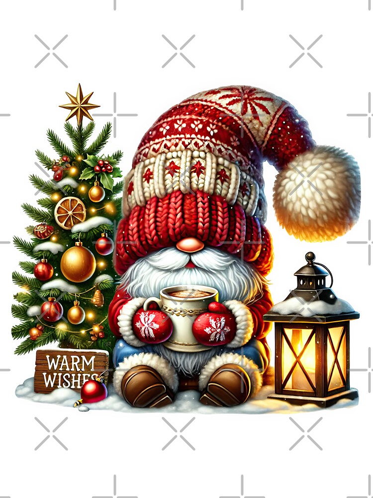 Christmas gnome cozy Christmas cozy gnome 12 by PapayaGen